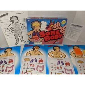Some Body Human Anatomy Children's Board Game Near Complete 5  Games in 1